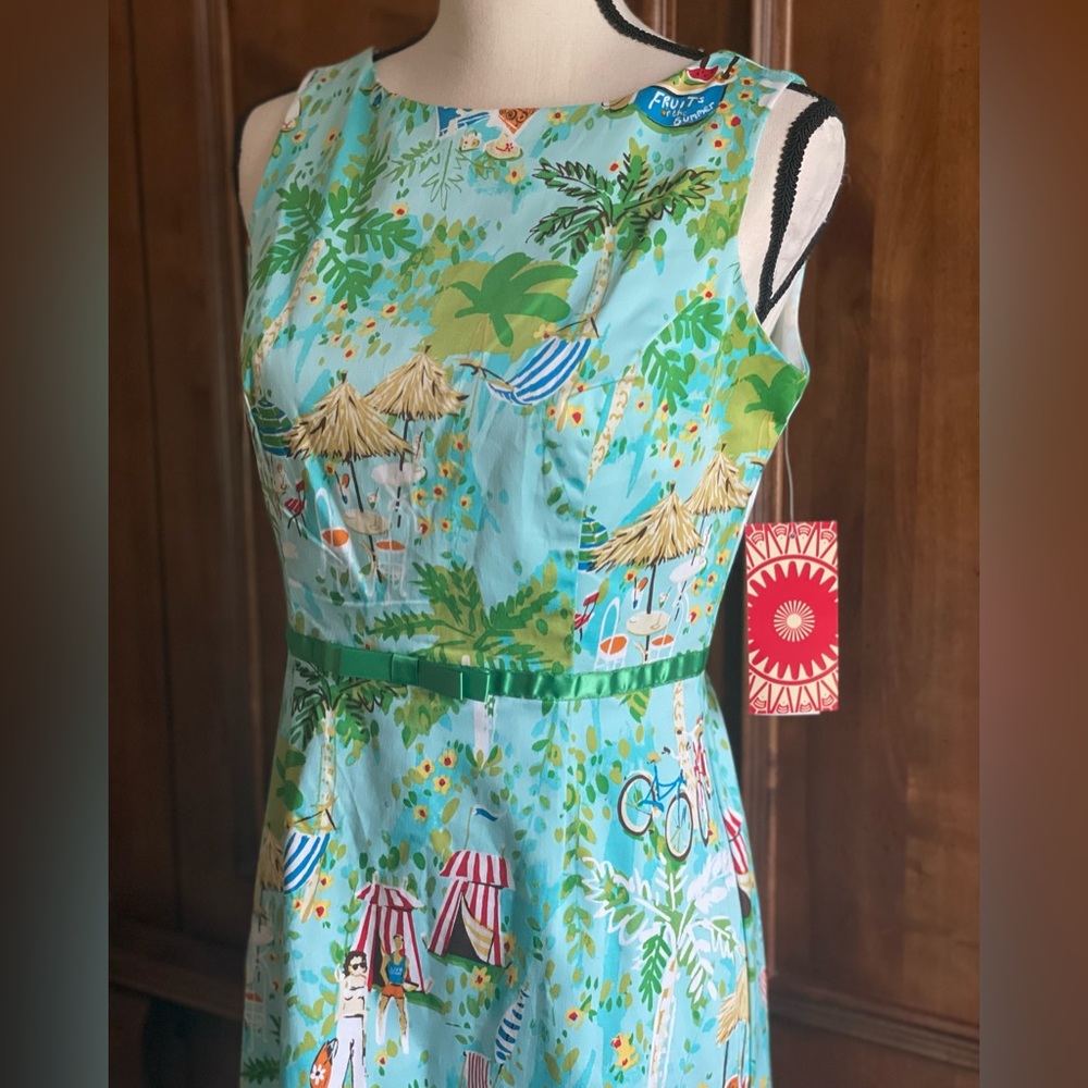 New Sangria dress fun tropical print